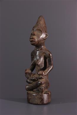 Arte africana - Statuetta di maternità Pfemba Yombe
