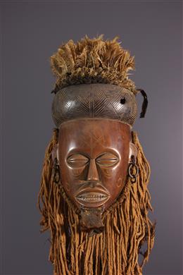 Arte africana - Chokwe, Lwena maschera