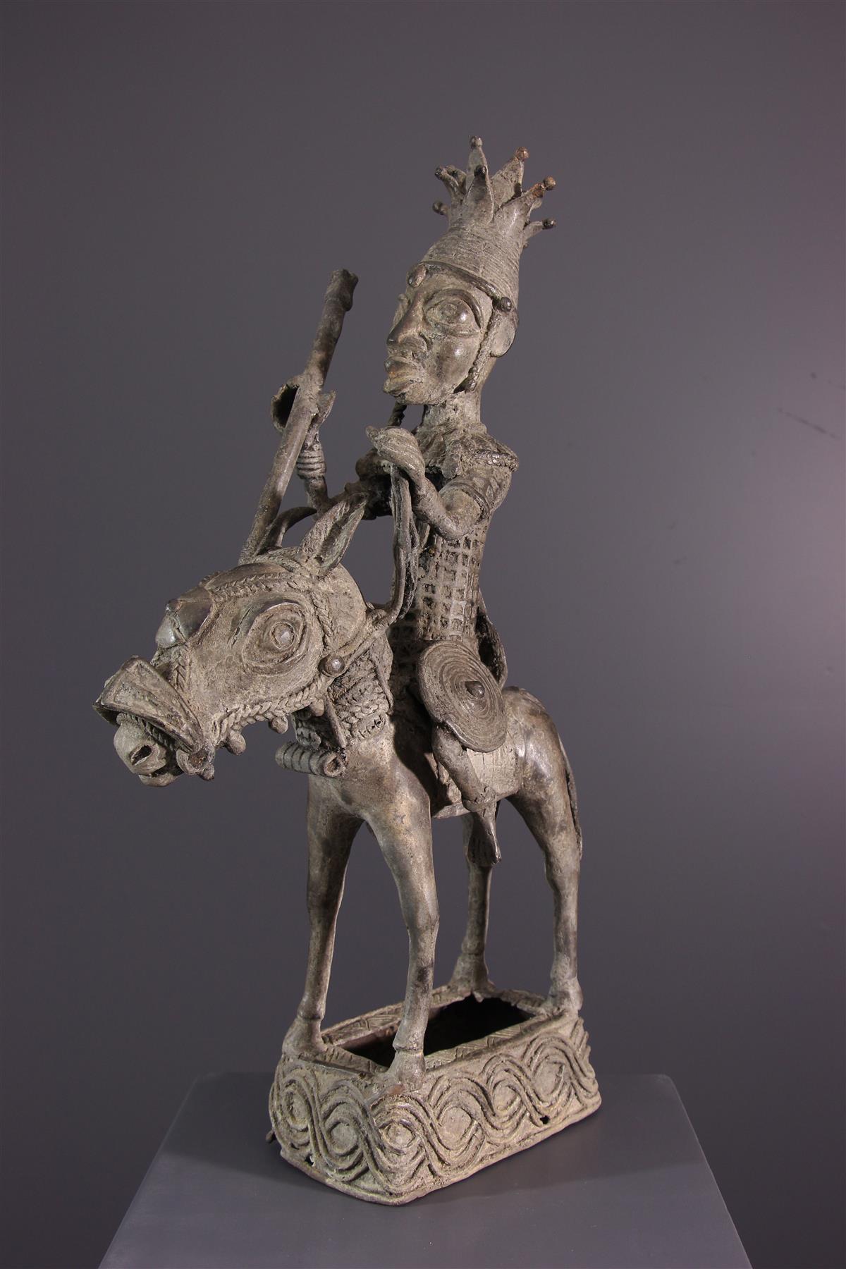 Cavaliere del Benin - Arte africana