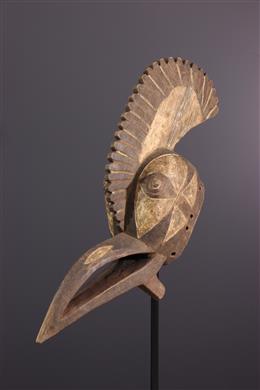 Arte africana - Maschera di uccello Bwa