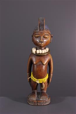Arte africana - Yoruba Ibedji statuetta