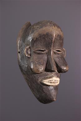 Arte africana - Maschera di iniziazione Suku/Yaka
