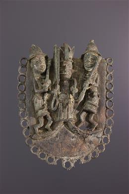 Arte africana - Placca di bronzo del Benin