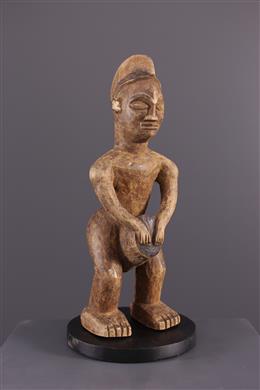 Arte africana - Statuetta del batterista Mbala Pindi