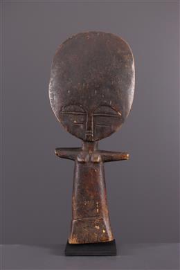Arte africana - Statuetta bambola Ashanti Akua ba