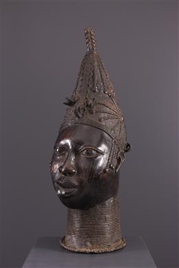 Arte africana - Benin Uhunmwun elao Memorial Head