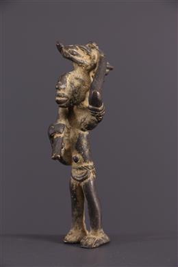 Arte africana - Miniatura in bronzo Dogon