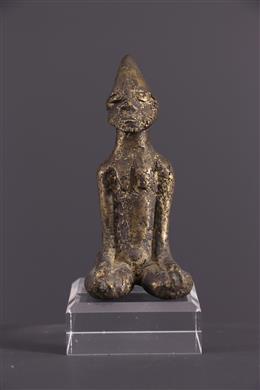 Arte africana - Statuetta Dogon in rame