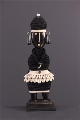 Arte africana - Bambola di perline sudafricana