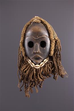 Arte africana - Maschera "da corsa" Dan Gunye Ge