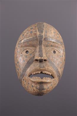Arte africana - Maschera grande Yombe/Woyo