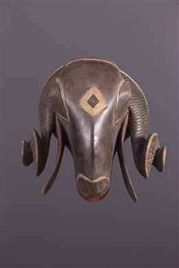 Arte africana - Maschera animale Baule