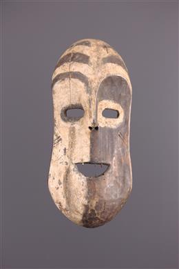 Arte africana - Maschera di scimmia Kumu, Komo