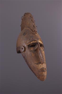 Arte africana - Maschera per casco Markha di Ntomo
