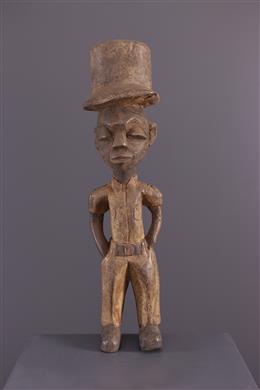 Arte africana - Statua del Kongo "colon"