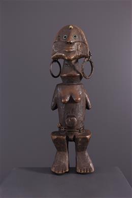 Arte africana - Statua mista Zande