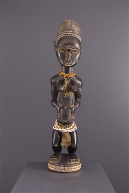 Arte africana - Baule, Baoulé, Blolo bia statua