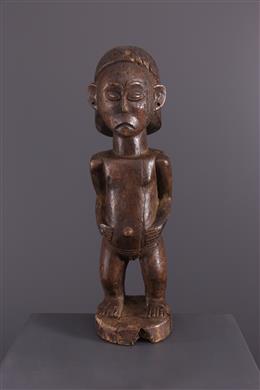 Arte africana - Figura femminile Lwena, Luena / Chokwe