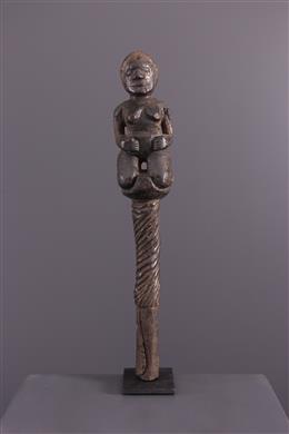 Arte africana - Kongo / Bembe canna vertice
