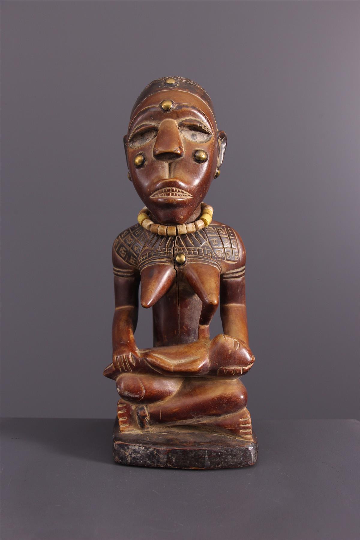 Kongo statuetta - Arte africana