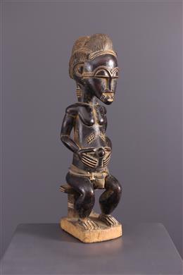 Arte africana - Asye usu Baule statua