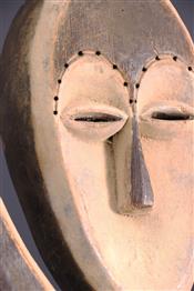 Masque africainmascarador kwele