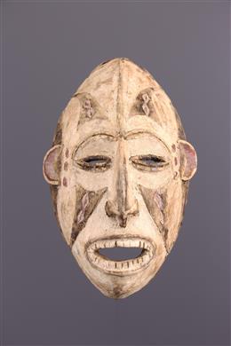 Arte africana - Maschera viso Igbo Agbo-gho mmwo