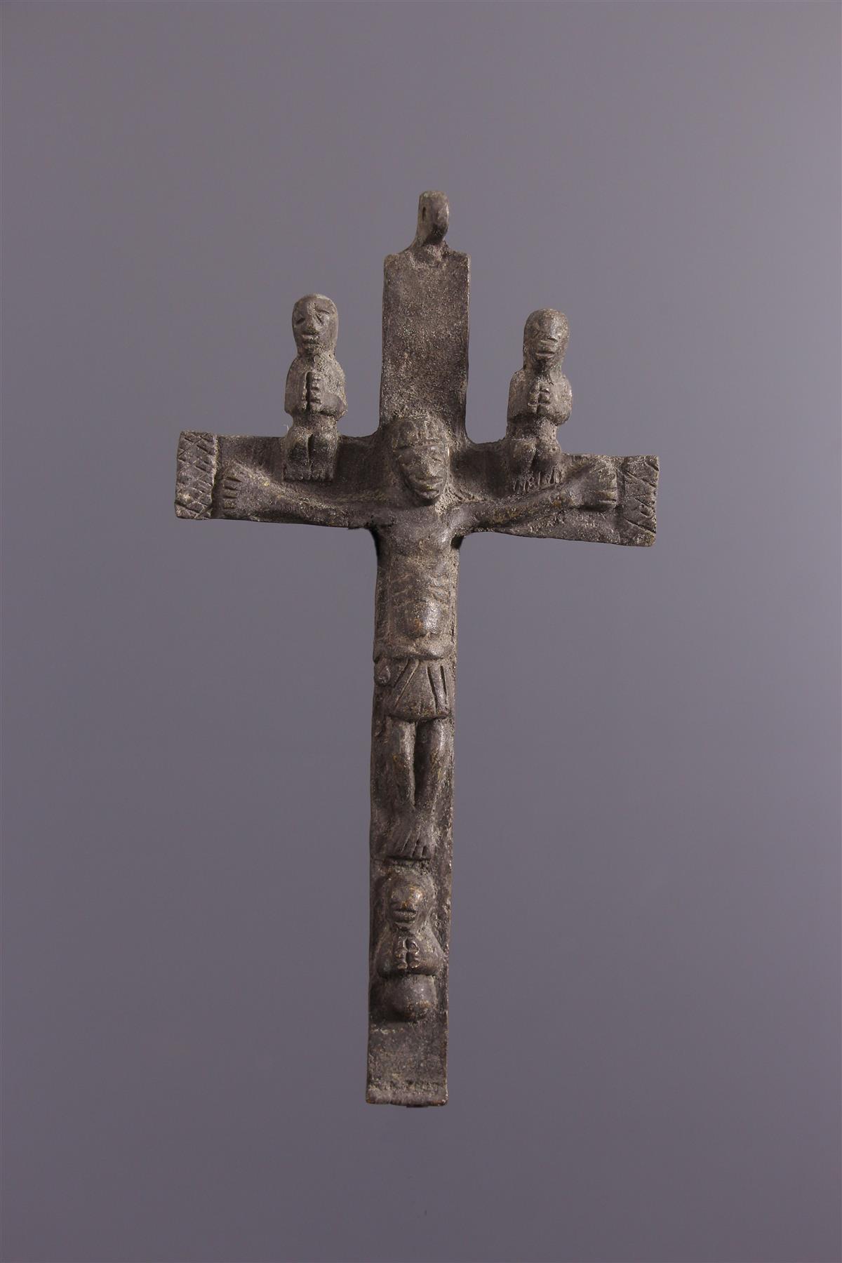 Kongo Crocifisso - Arte africana