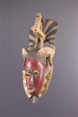 Arte africana - Yaure Maschera