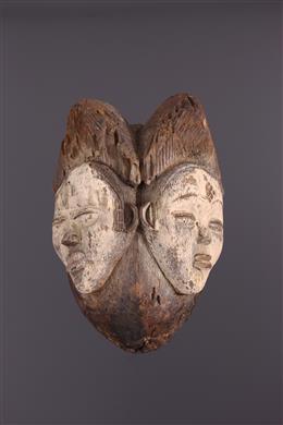 Arte africana - Punu Maschera