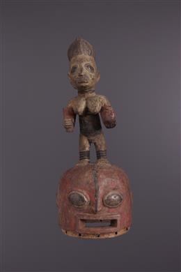 Arte africana - Yoruba Maschera