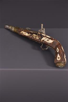 Arte africana - pistola a pietra focaia