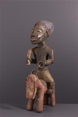 Arte africana - Yoruba Cavaliere