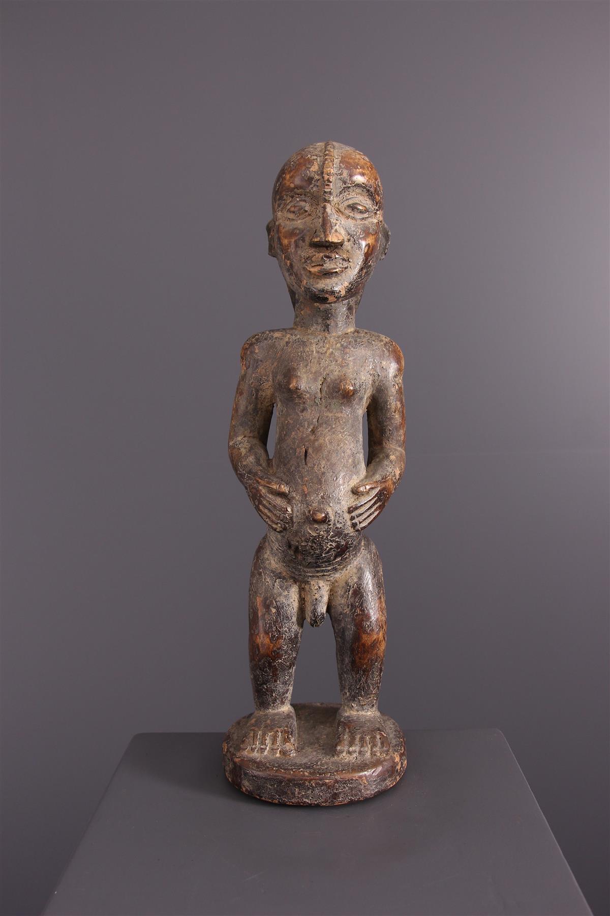 Ekoi Statua - Arte africana