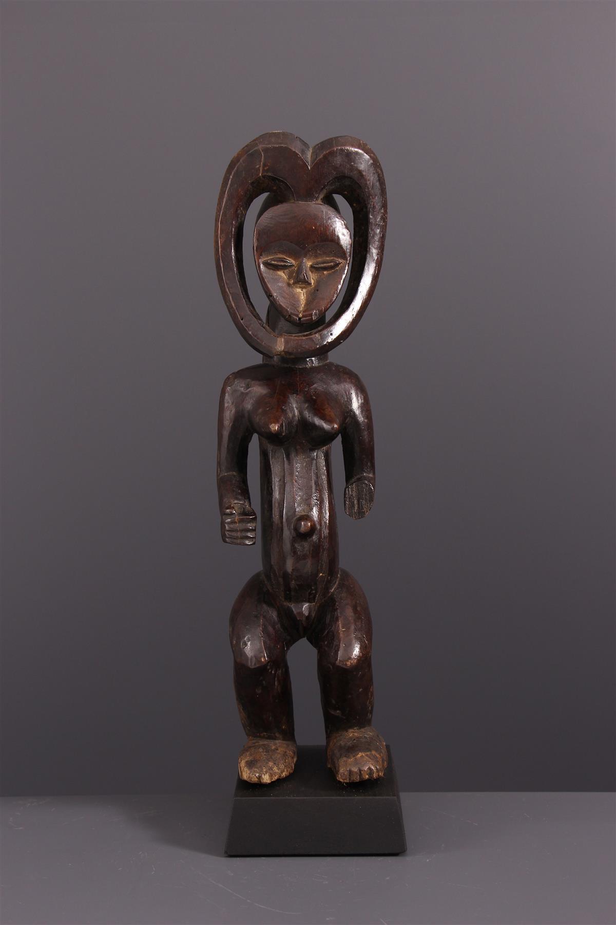 Kwele Statua - Arte africana