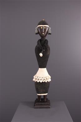 Arte africana - Bambola con perline