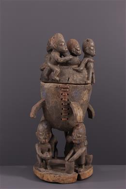 Arte africana - Yoruba Vaso