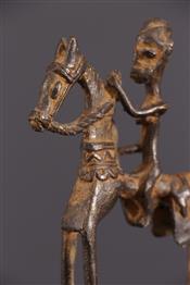 bronze africainDogon Cavaliere