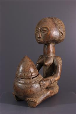 Arte africana - Portabicchieri Luba