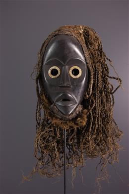 Arte africana - Maschera "da corsa" di Dan Gunyeya