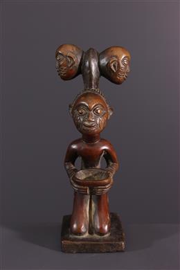 Arte africana - Yoruba Ose Sango statuetta
