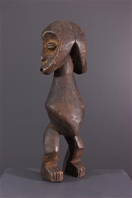 Arte africana - Statuetta a due teste della Lega