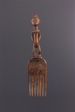 Arte africana - Pettine figurato Kongo