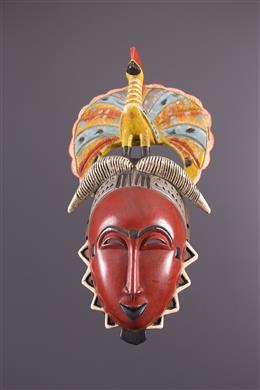 Arte africana - Yaure Lomane maschera