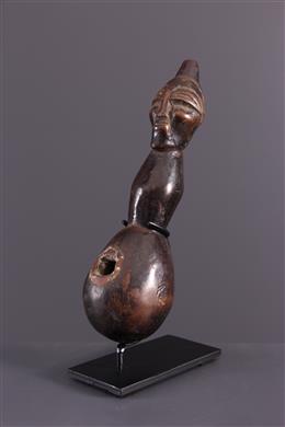 Arte africana - Pipa figurativa Tschokwe 