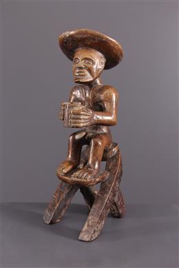 Arte africana - Figura del capo Tschokwe