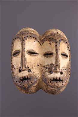 Arte africana - Doppia maschera Lega o Leka