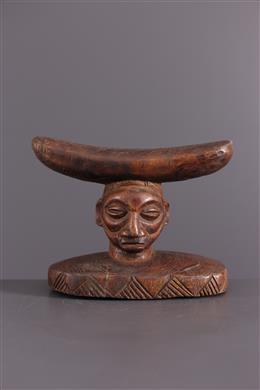 Arte africana - Yaka Supporto per la testa