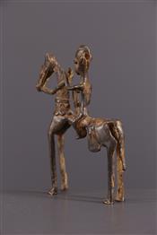 bronze africainDogon Cavaliere