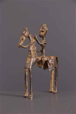 Arte africana - Dogon Cavaliere